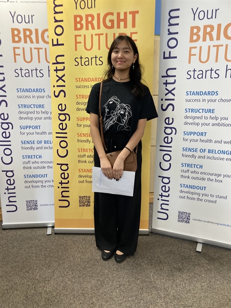 CONTINUED A LEVEL SUCCESS AT UNITED COLLEGE SIXTH FORM IN SWINDON